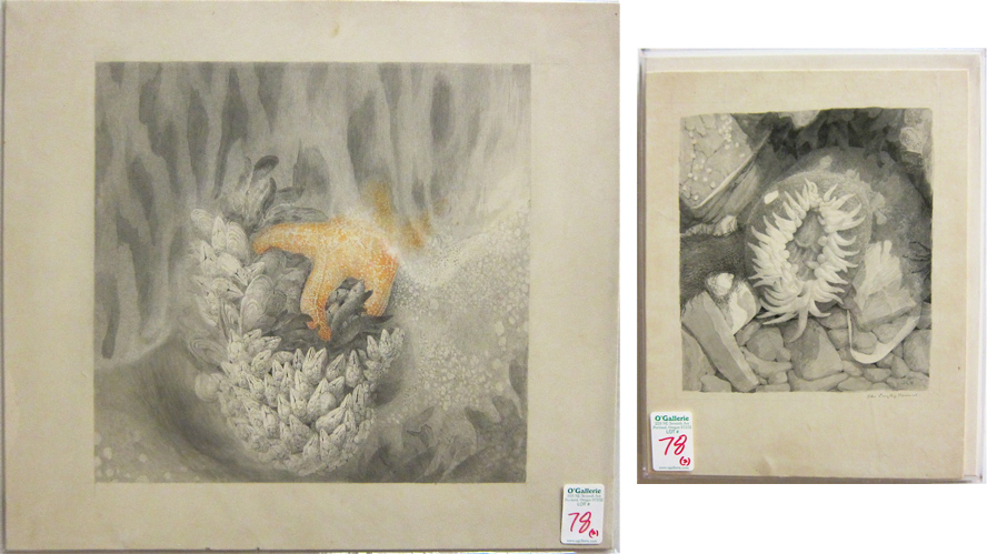 JOHN LANGLEY HOWARD TWO WATERCOLORS