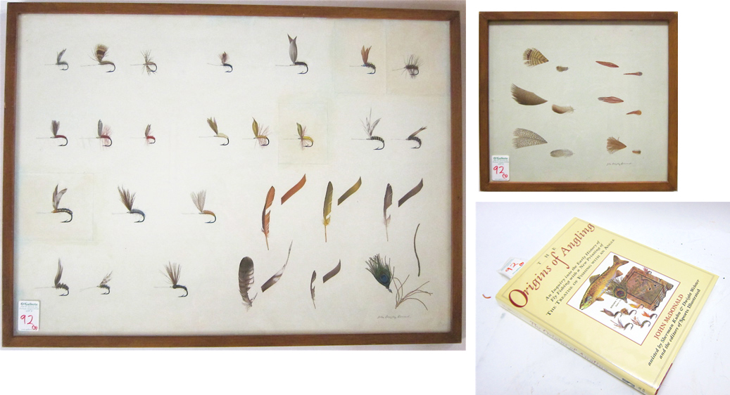 JOHN LANGLEY HOWARD TWO WATERCOLORS