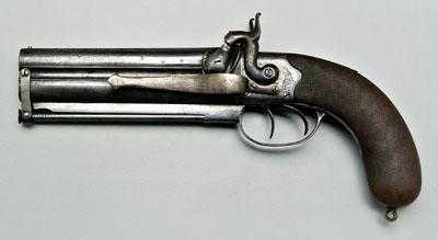 John Langley percussion pistol,