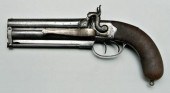 John Langley percussion pistol