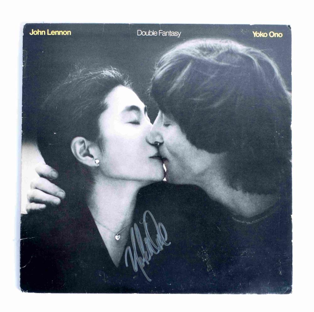 JOHN LENNON DOUBLE FANTASY SIGNED