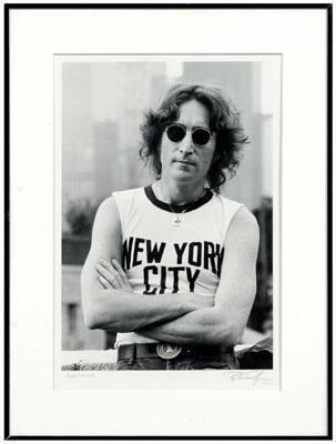 John Lennon photograph by Bob