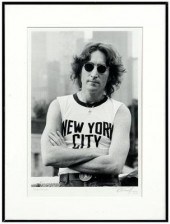 John Lennon photograph by Bob