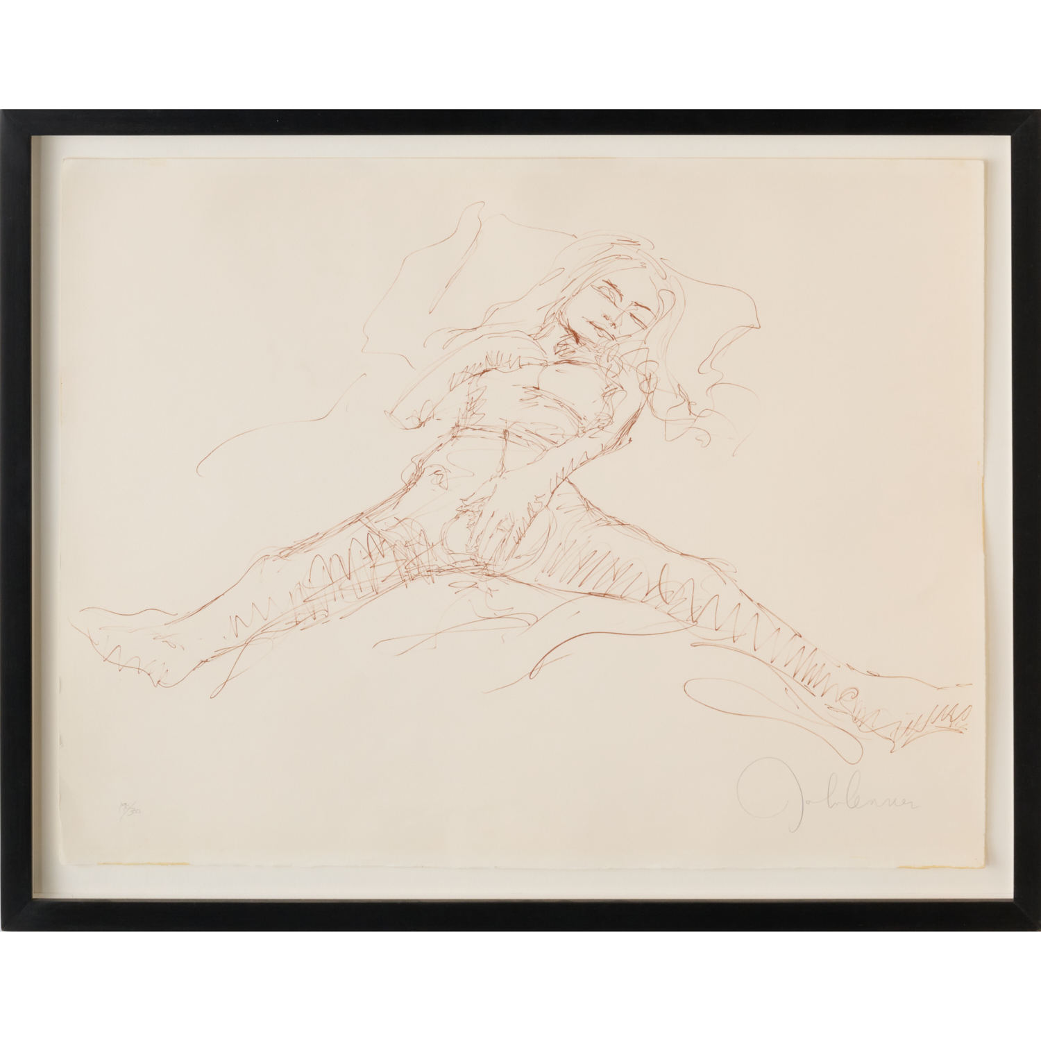 JOHN LENNON, SIGNED LITHOGRAPH,