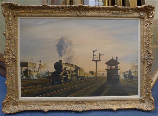 John Lewis Chapman (1946-) oil on