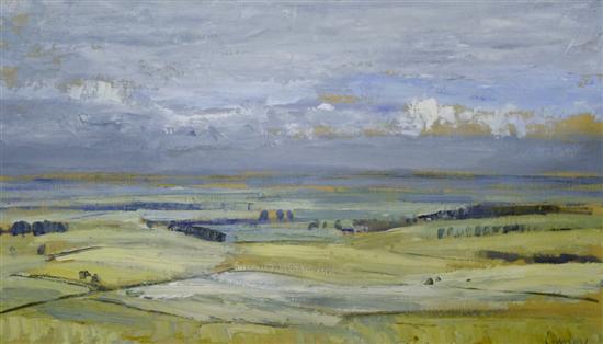 John Livesey (1926-1990) oil on