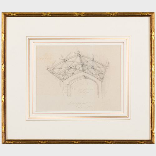 JOHN LIVOCK (1814-1883): CEILING