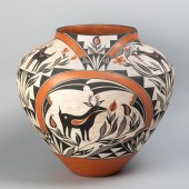 JOHN + LORI ESTEVAN, ACOMA POT