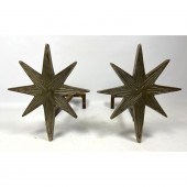 John Lyle Designs Star Andiron