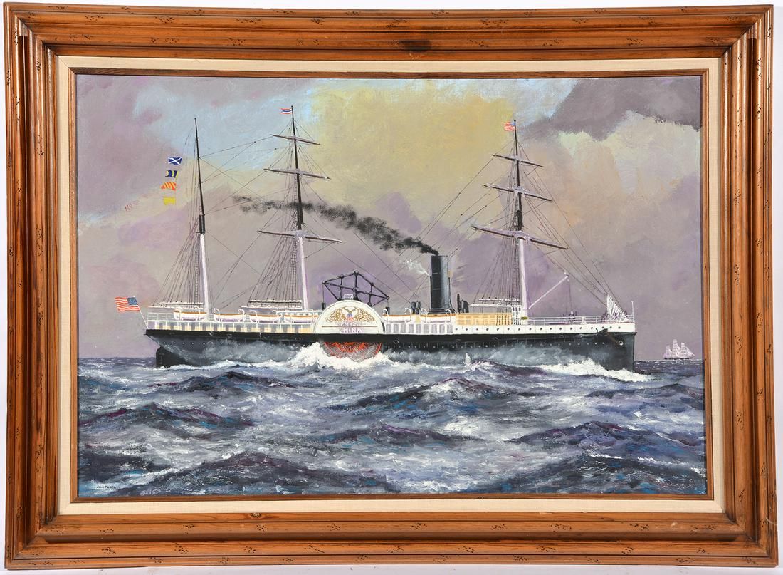 JOHN MANCA, P.M.S.S. "CHINA," OIL