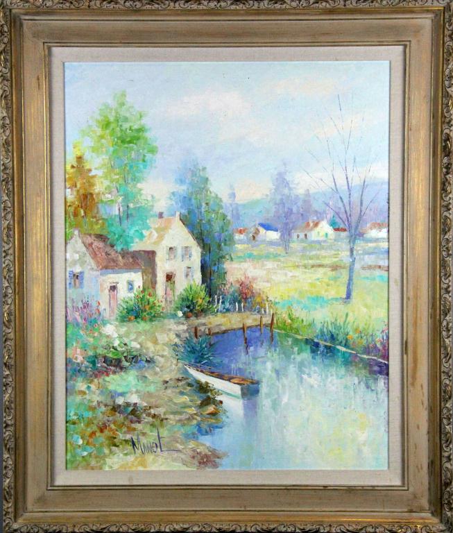 John Manol - Oil Painting on Canvas