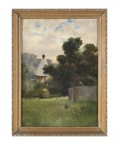 JOHN MATHER, OIL ON BOARD, HOP