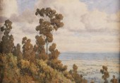 JOHN MATHER, WATERCOLOR, AUSTR