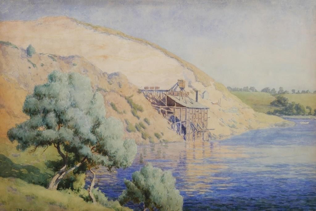 JOHN MATHER WATERCOLOR