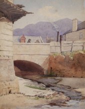JOHN MATHER, WATERCOLOR, LE GR