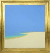 JOHN MILLER OIL ON LINEN "YACH