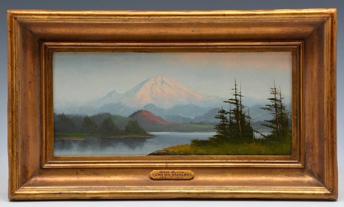 JOHN MIX STANLEY, MT. RAINIER,