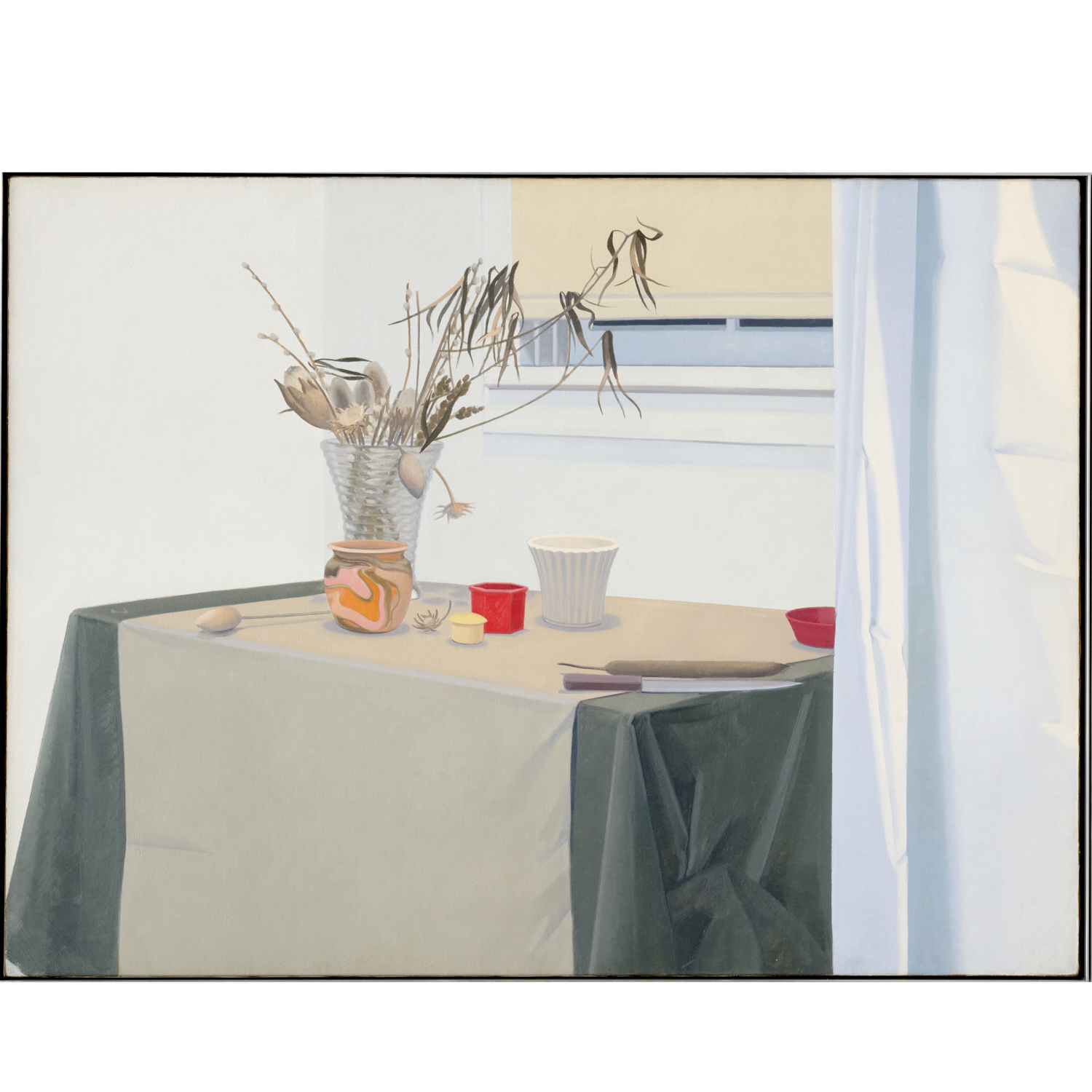 JOHN MOORE, OIL ON CANVAS, C.