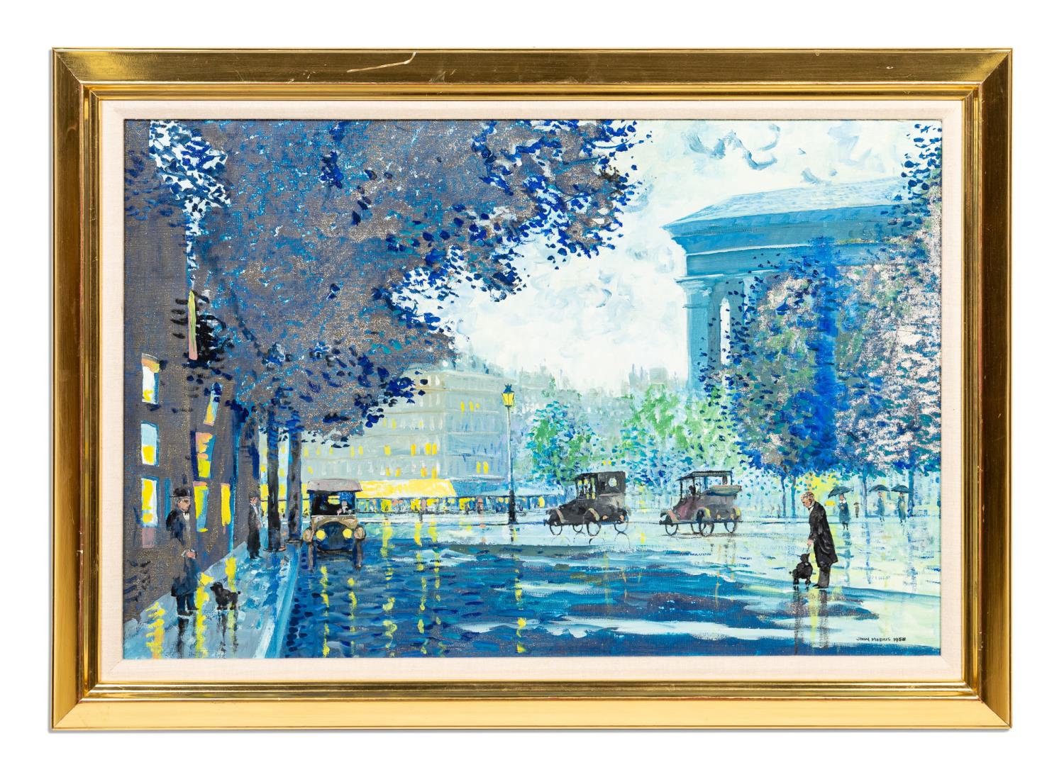 JOHN MORRIS, "PARISIAN STREET