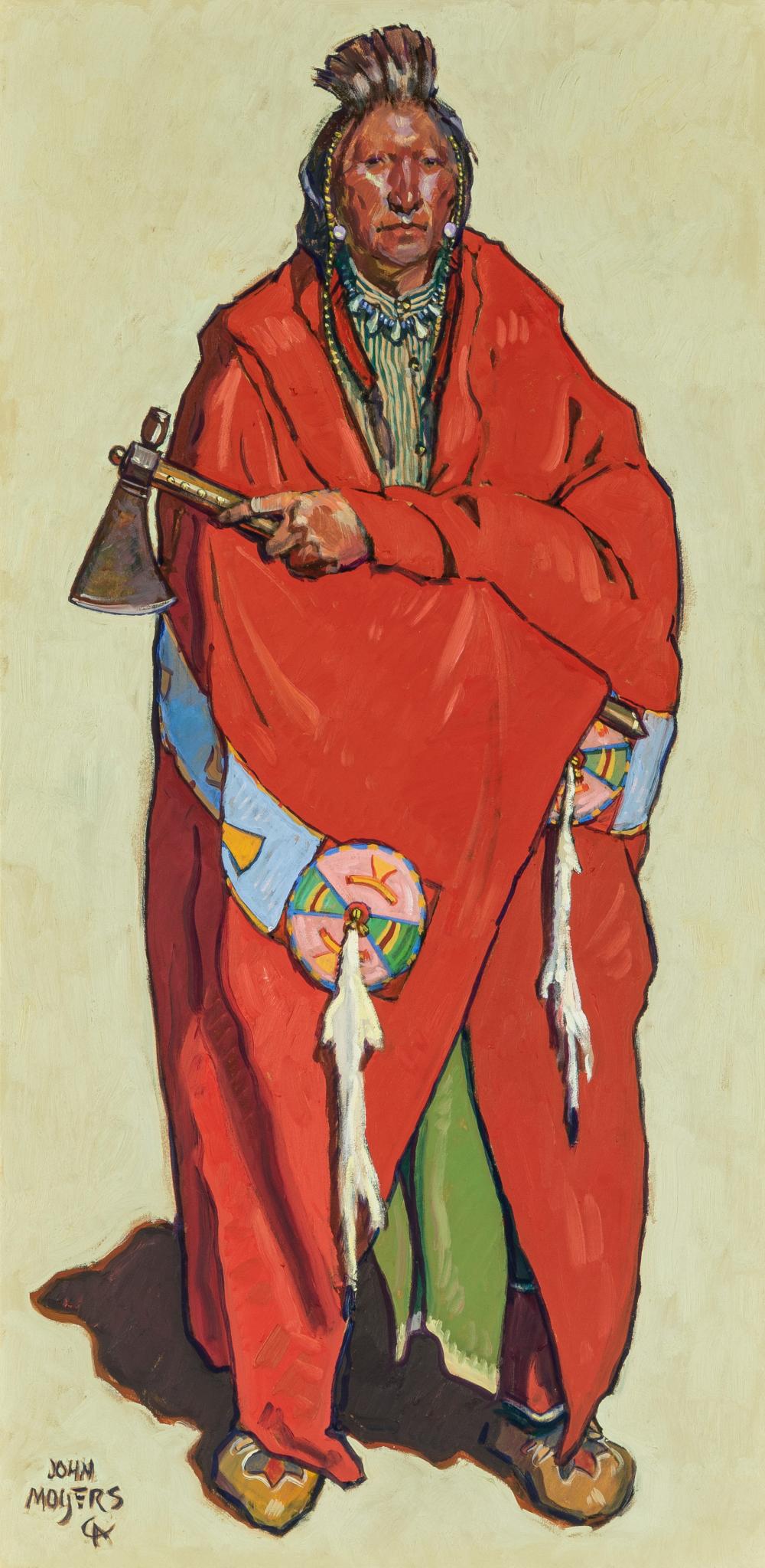 JOHN MOYERS, THE CROW BLANKET,