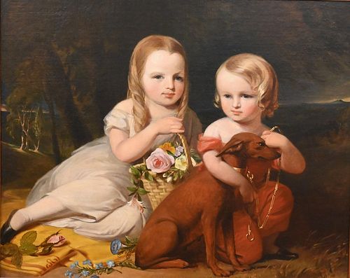 JOHN NEAGLE, 1847, OIL ON CANVAS,