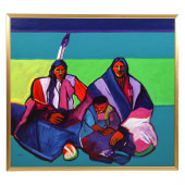 JOHN NIETO 1936-2018 NATIVE FA