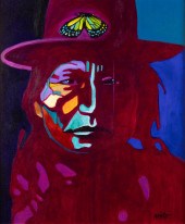 JOHN NIETO (1936-2018), SITTIN