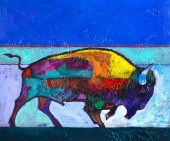 JOHN NIETO (1936-2018), WALKIN