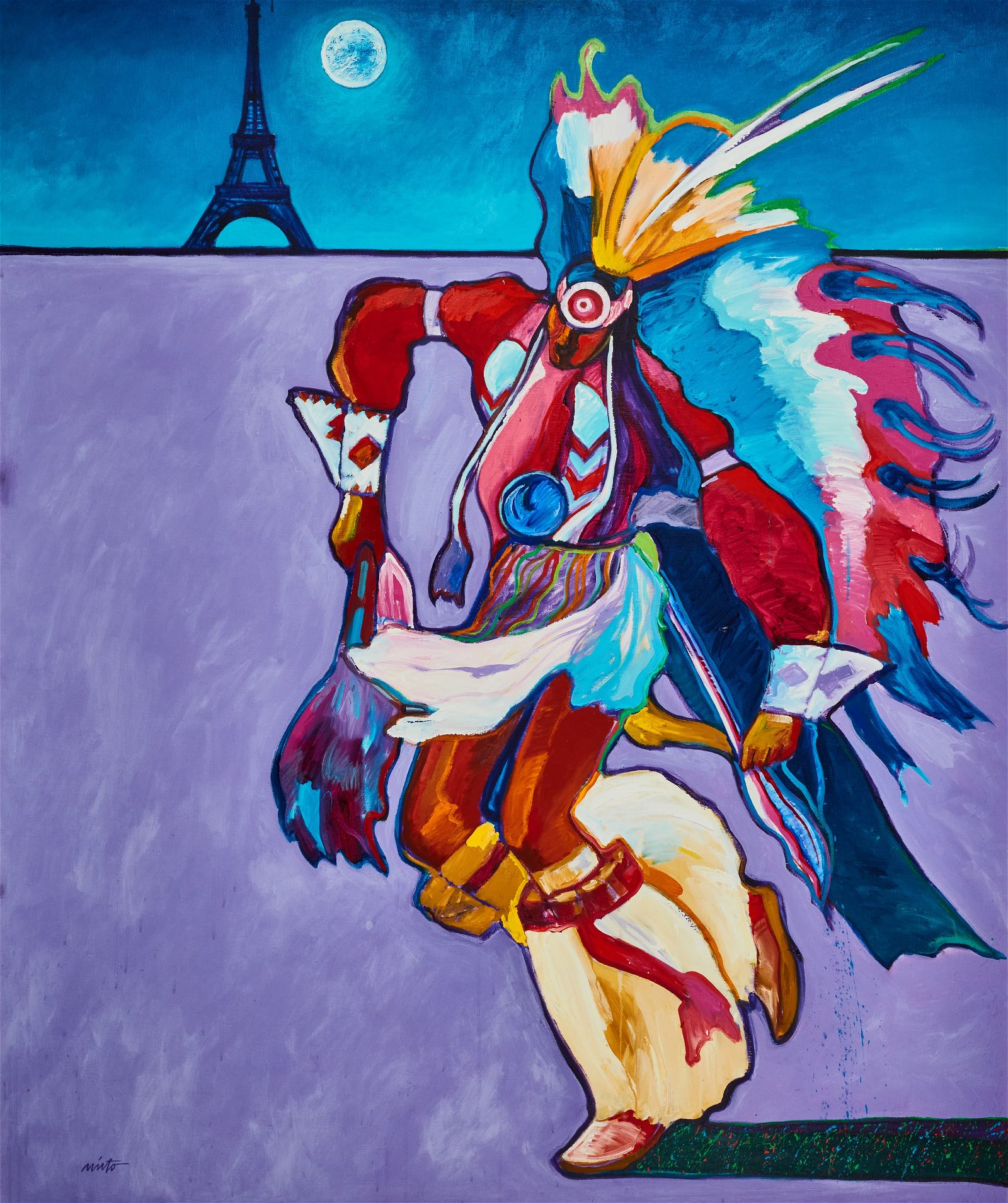 JOHN NIETO, FANCY DANCER IN