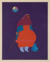 JOHN NIETO, INDIAN LADY, 23/90