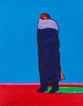 JOHN NIETO, TAOS INDIAN WITH P