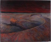 JOHN OBERDORF OIL ON CANVASJOH