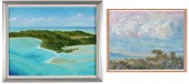JOHN OBERDORF TWO OIL PAINTING