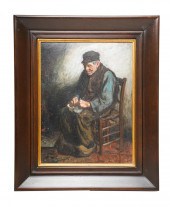 JOHN PATRICK DOWNIE: SEATED MA