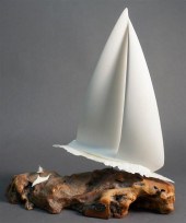 JOHN PERRY SCULPTURE OF A SAIL