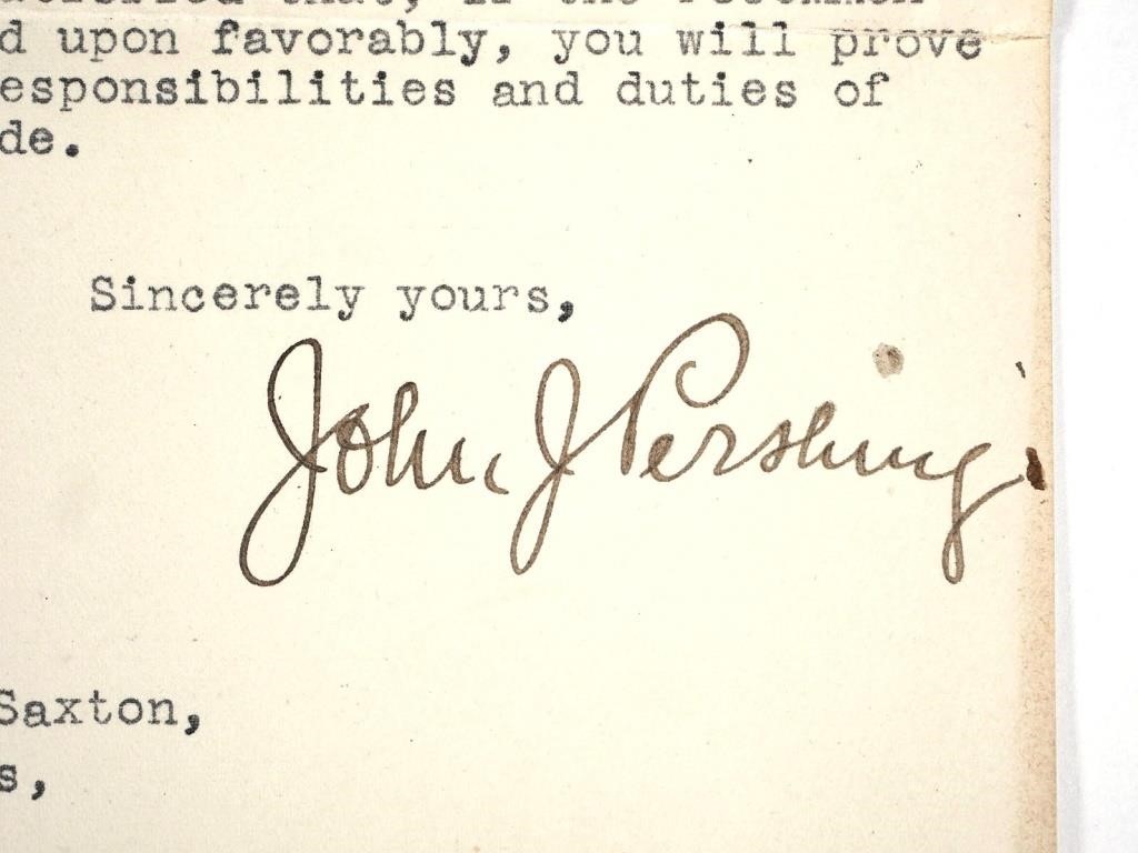 JOHN PERSHING, GENERAL OF THE