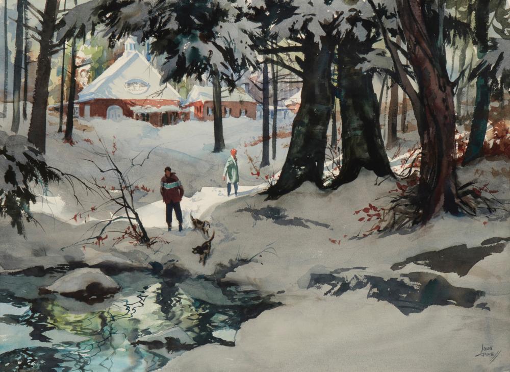 JOHN PIKE (1911-1979), "MY STUDIO –