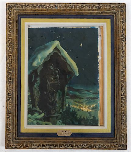 JOHN PIKE: "PAX" - OIL ON