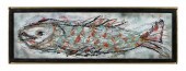 JOHN PUSKAS, ENAMEL ON COPPER,