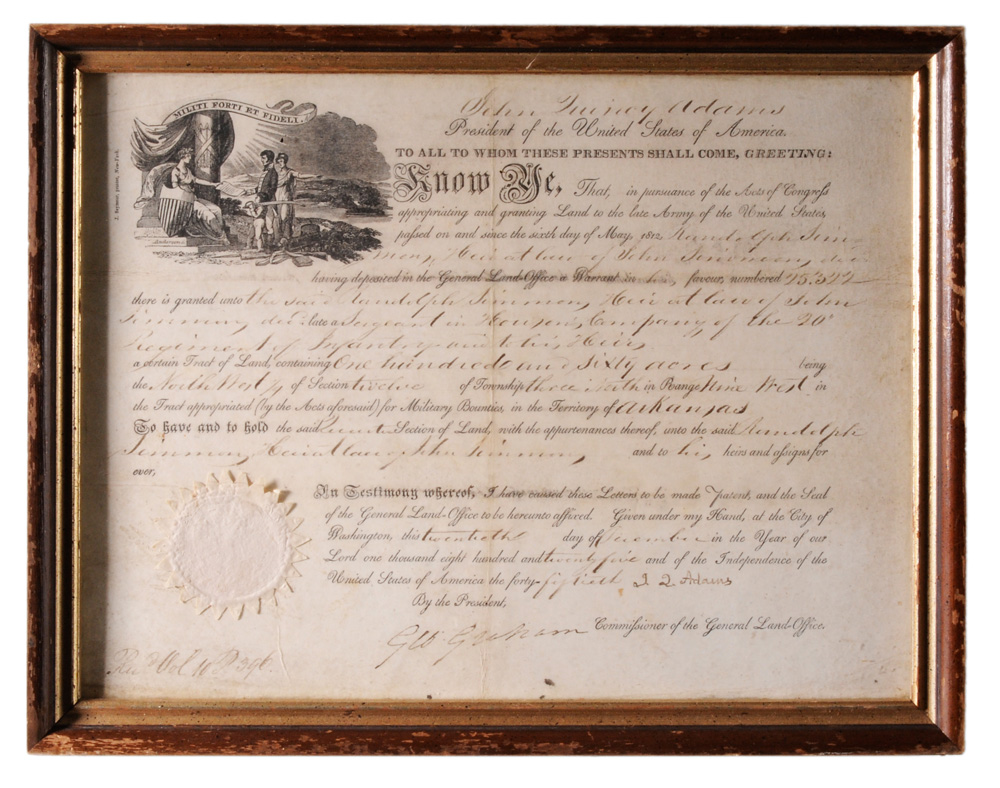 John Quincy Adams Autograph