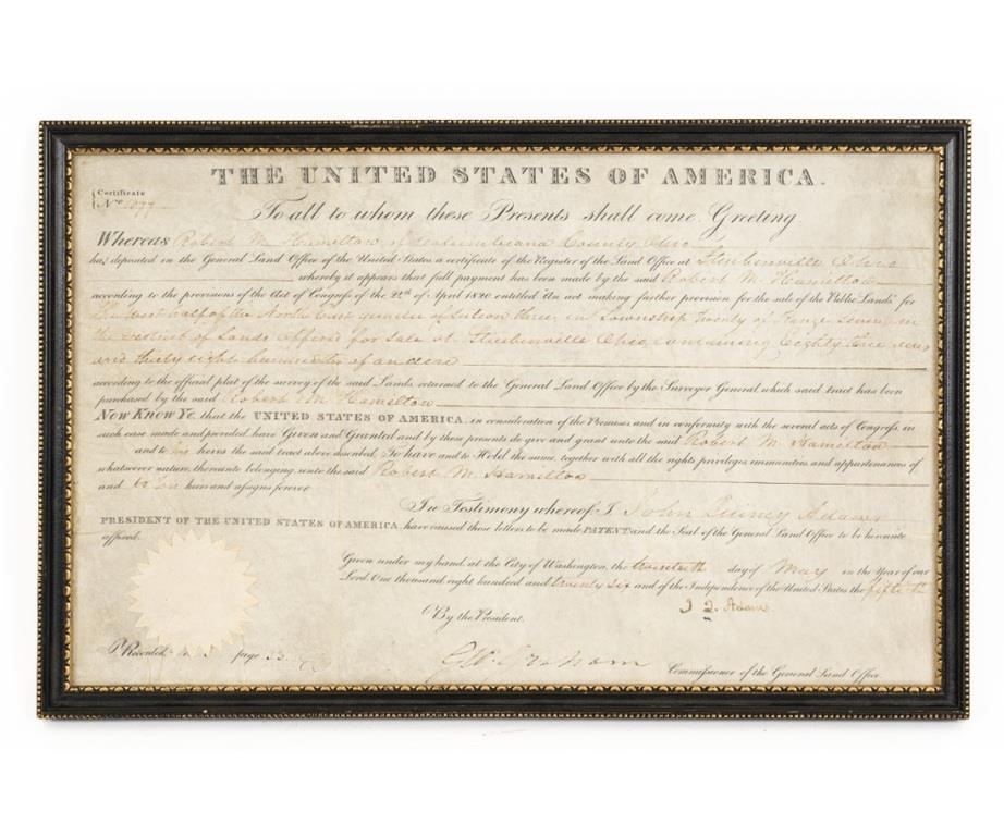 John Quincy Adams Presidential