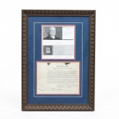 JOHN QUINCY ADAMS SIGNATURE. J