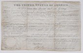 JOHN QUINCY ADAMS SIGNED DOCUM