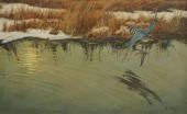 JOHN R. QUINN, FALCON OVER A P