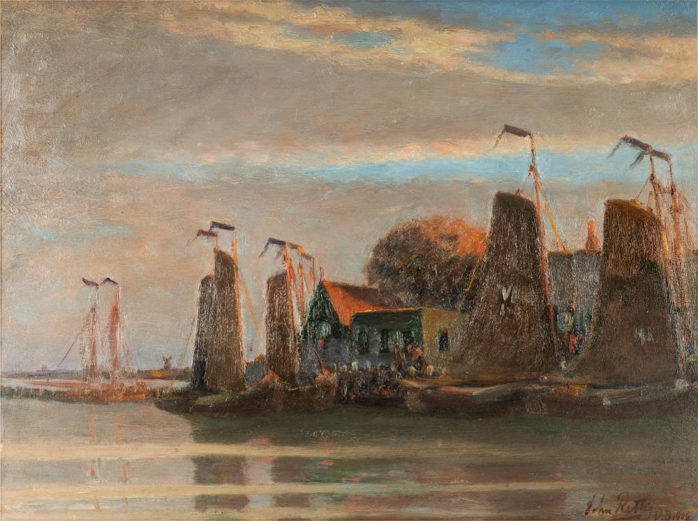 JOHN RETTIG (1855-1932): TWILIGHT