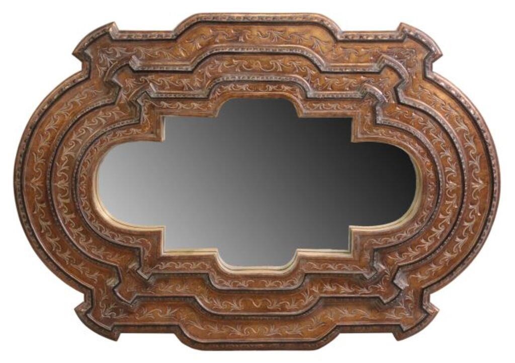 JOHN RICHARD GILT PAINTED STEPPED