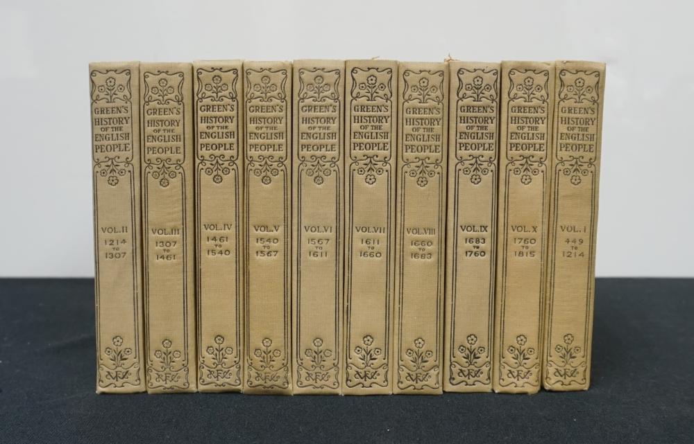 JOHN RICHARD GREEN, GREEN'S HISTORY