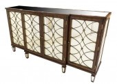 JOHN-RICHARD MIRRORED & GILT M
