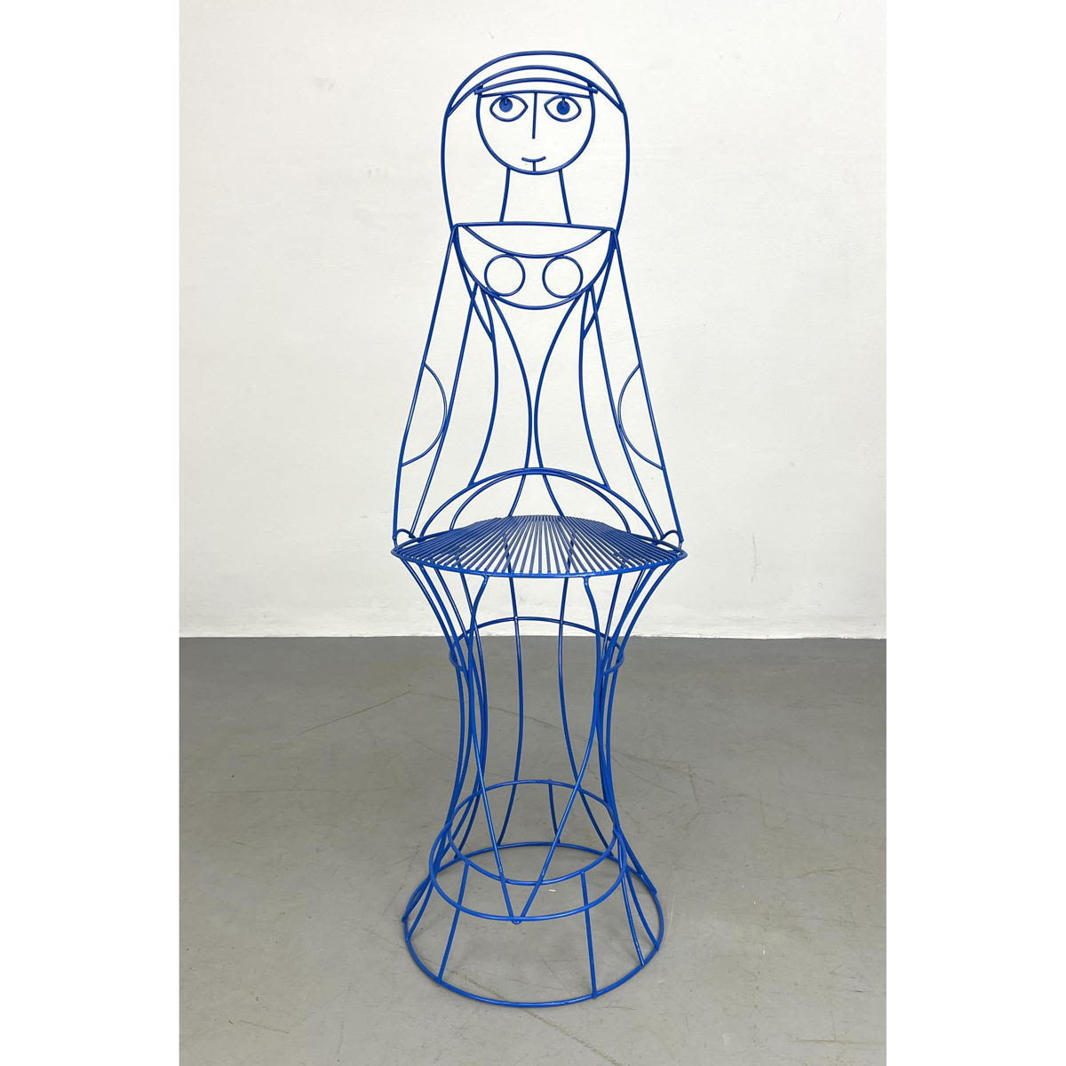 JOHN RISLEY Figural Iron Tall