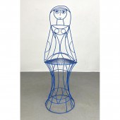 JOHN RISLEY Figural Iron Tall